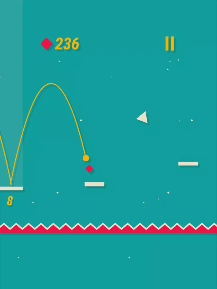 ภาพหน้าจอของ Flat Jump iPad 