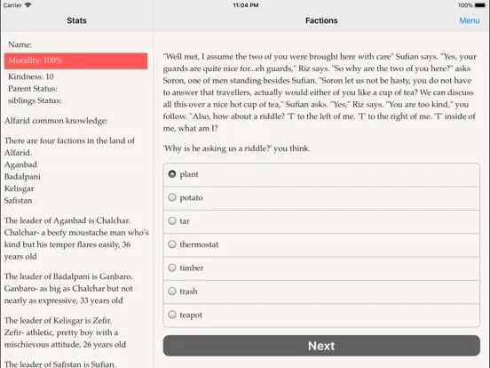Zrzuty ekranu Factions: Raids of the Divided iPad 