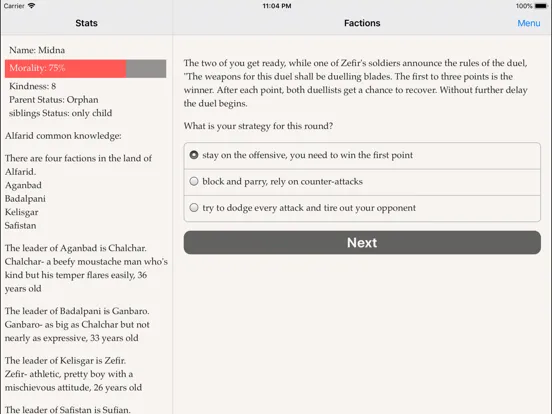 Zrzuty ekranu Factions: Raids of the Divided iPad 
