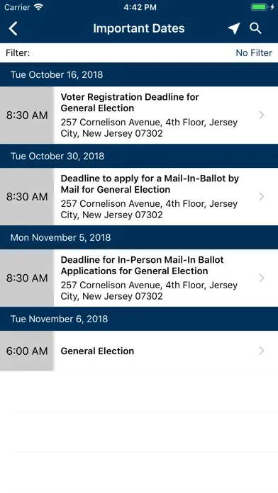 Hudson County Votes Ekran Görüntüleri