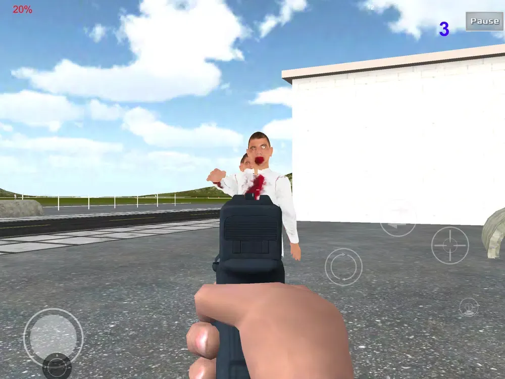 Zombie Capitol iPad  스크린샷