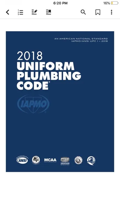 IAPMO Codes স্ক্রিনশট
