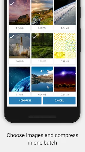 Photoczip - compress resize Screenshots