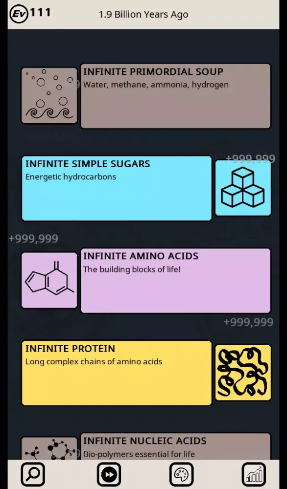 Life Incremental Evolution Clicker Screenshots