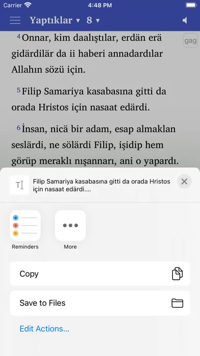 Capturas de tela do Eni Baalantı