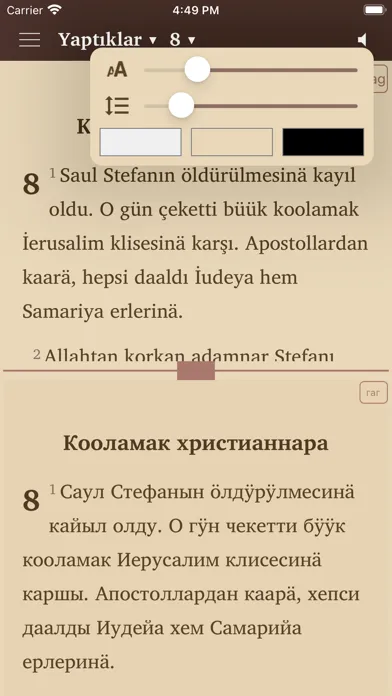 Capturas de tela do Eni Baalantı