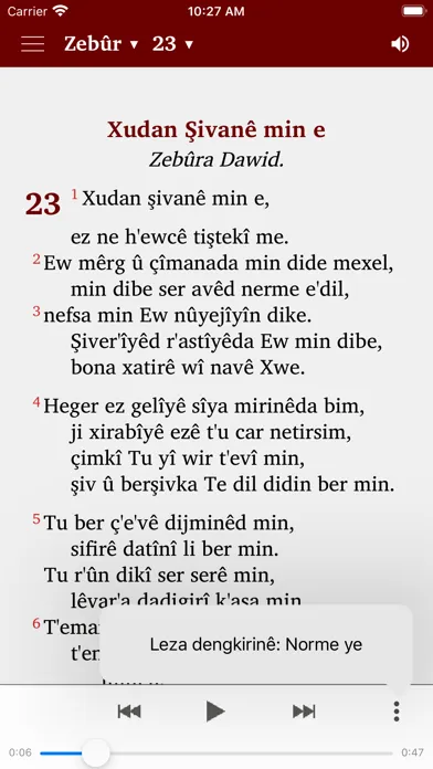Captures d'écran de Nivîsarêd Pîroz