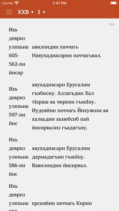 Captures d'écran de Гирами Китаб