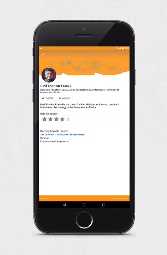 ICEGOV 2017 - New Delhi, India Screenshots