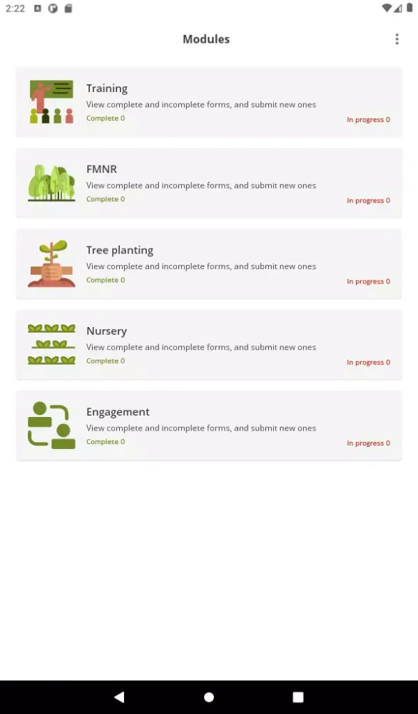 Regreening App স্ক্রিনশট