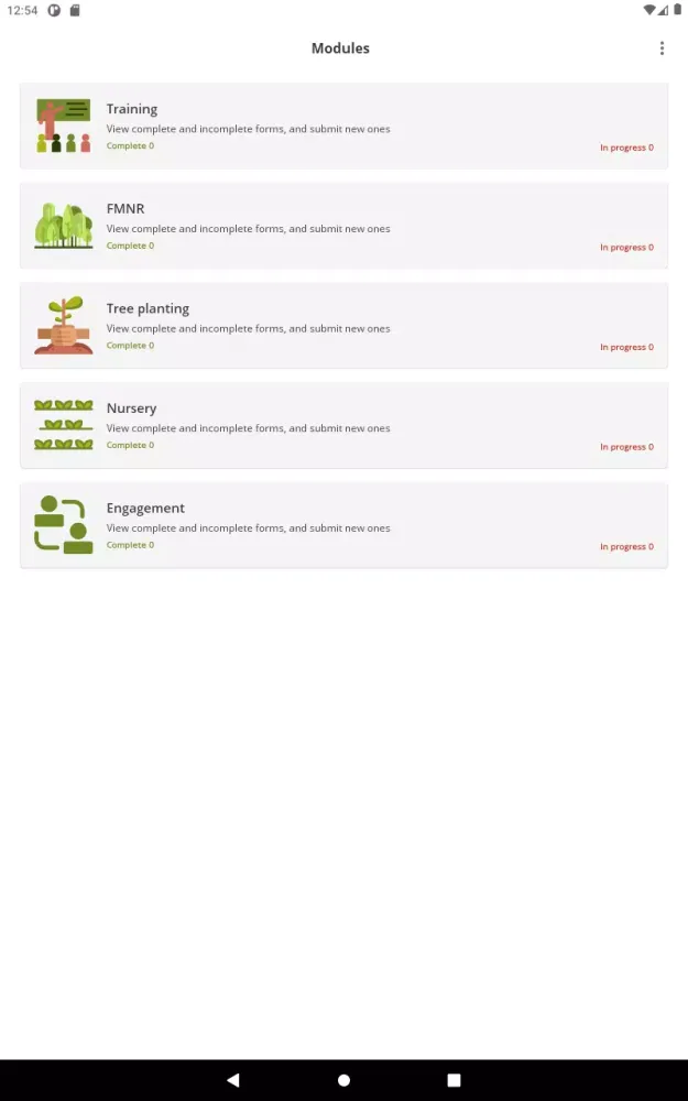 Regreening App স্ক্রিনশট