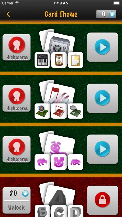 Captures d'écran de Memory Matches 2