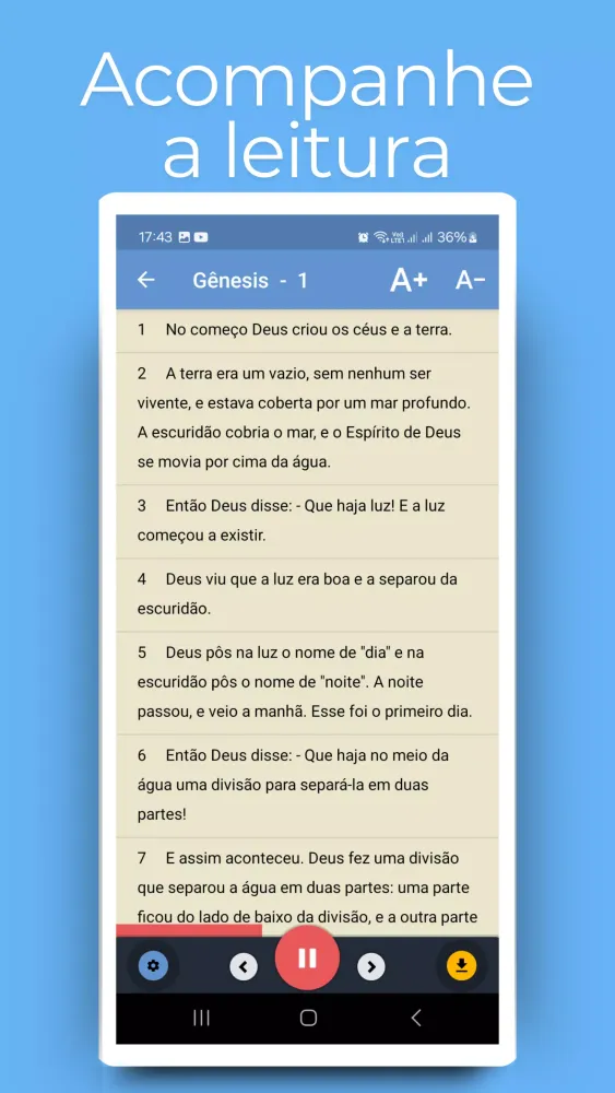 Bíblia em Áudio應用截圖
