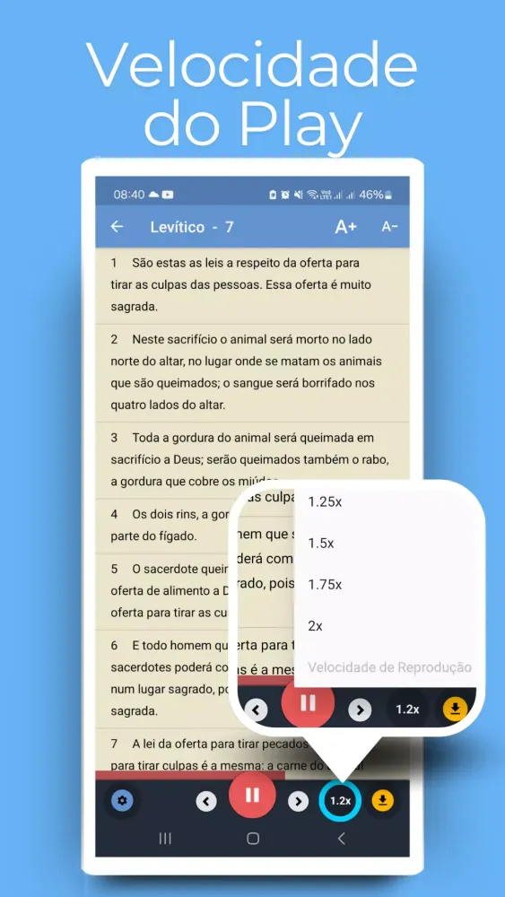 Bíblia em Áudio應用截圖