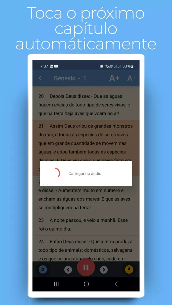 Bíblia em Áudio應用截圖