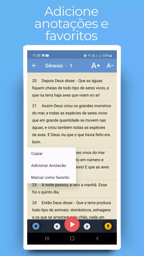 Bíblia em Áudio應用截圖