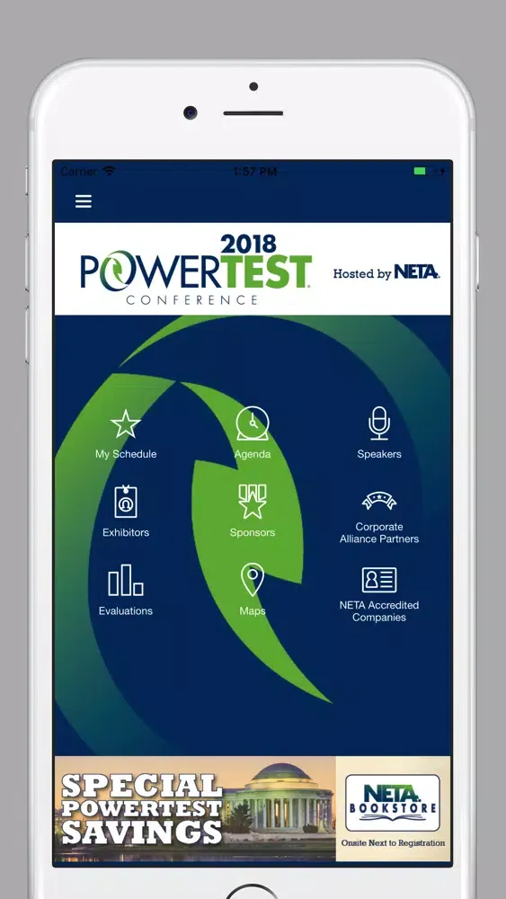Ảnh chụp màn hình của PowerTest - Washington, D.C.