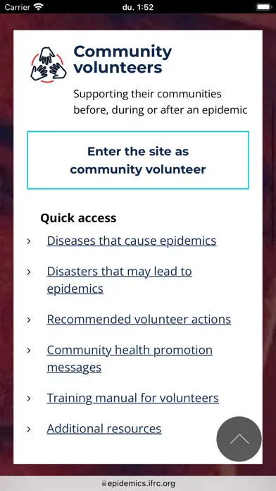 Capturas de tela do Epidemic Control Toolkit