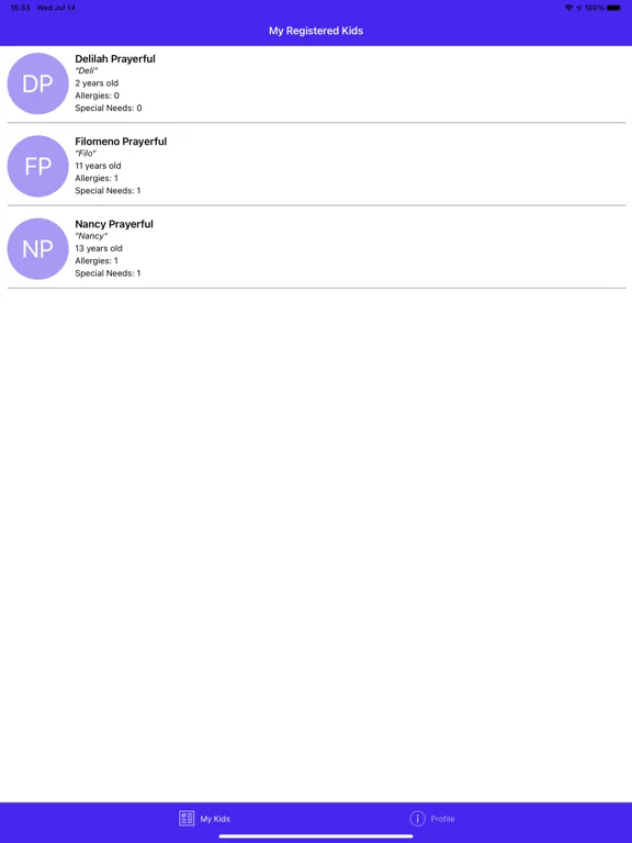 IHOP Eastern Gate Kids iPad  স্ক্রিনশট