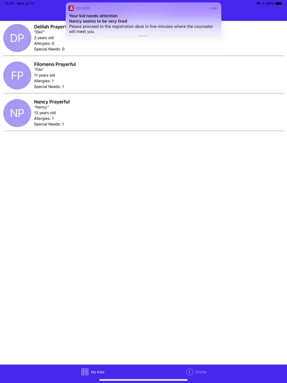 IHOP Eastern Gate Kids iPad  স্ক্রিনশট