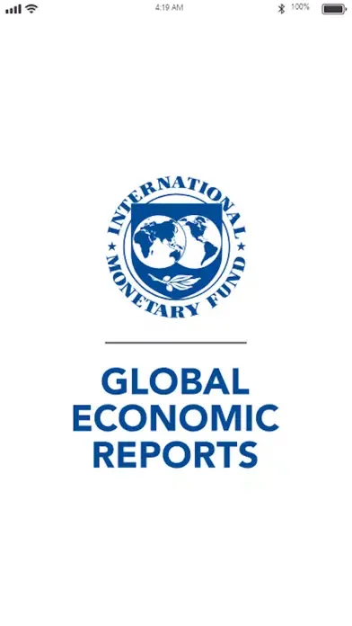 Captures d'écran de IMF Global Economic Reports