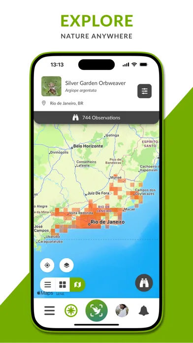 iNaturalist Next Screenshots