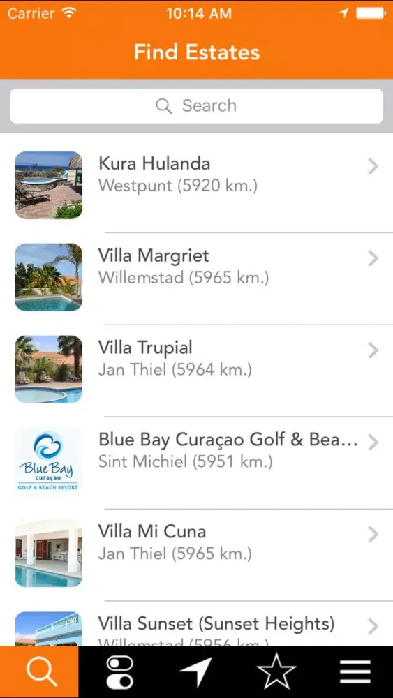 Zrzuty ekranu Curacao Real Estate