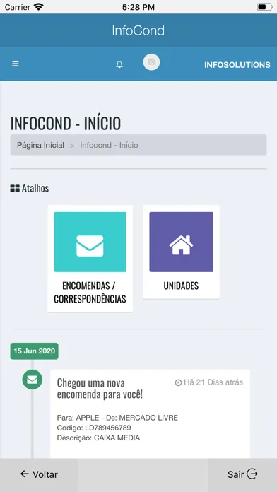 InfoCond - Gestor Condominial 스크린샷