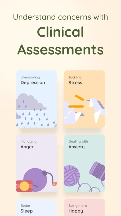 Captures d'écran de Amaha: Mental Health Self-Care