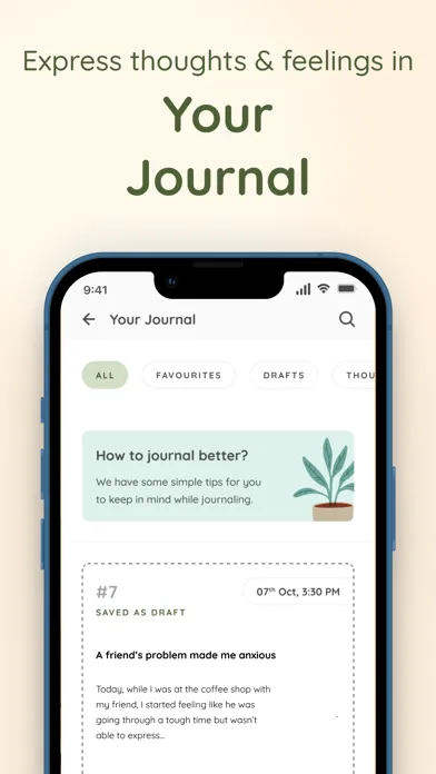 Captures d'écran de Amaha: Mental Health Self-Care