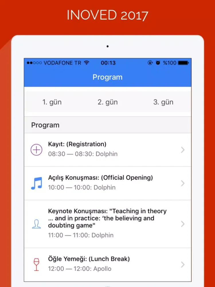 INOVED iPad  Ekran Görüntüleri