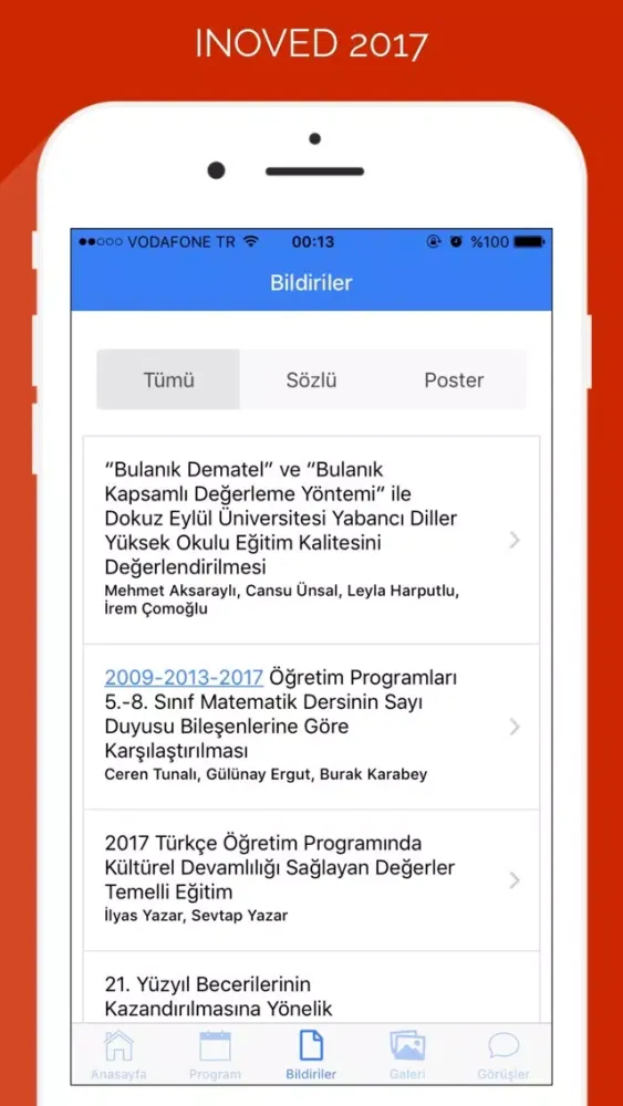 INOVED Ekran Görüntüleri