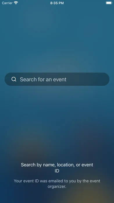 ISM Event App Screenshots