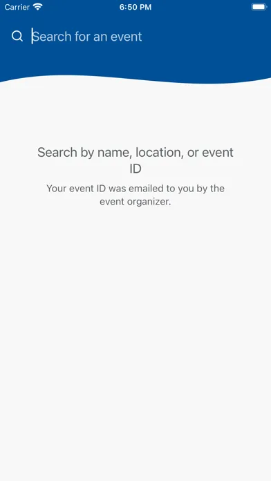 ISM Event App Screenshots