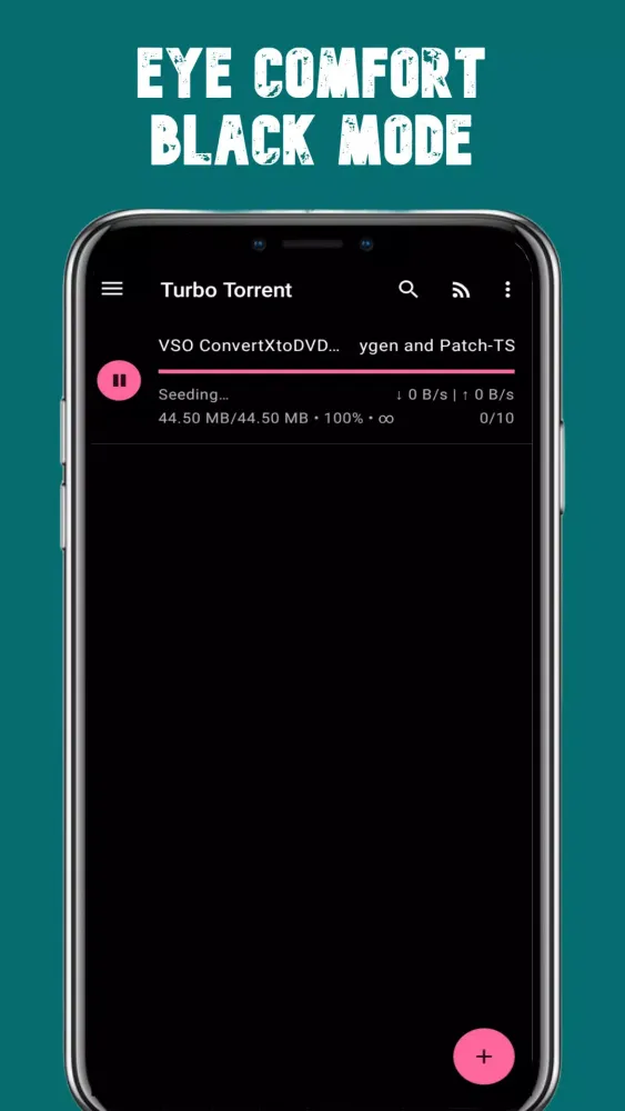 Ảnh chụp màn hình của Turbo Torrent Downloader