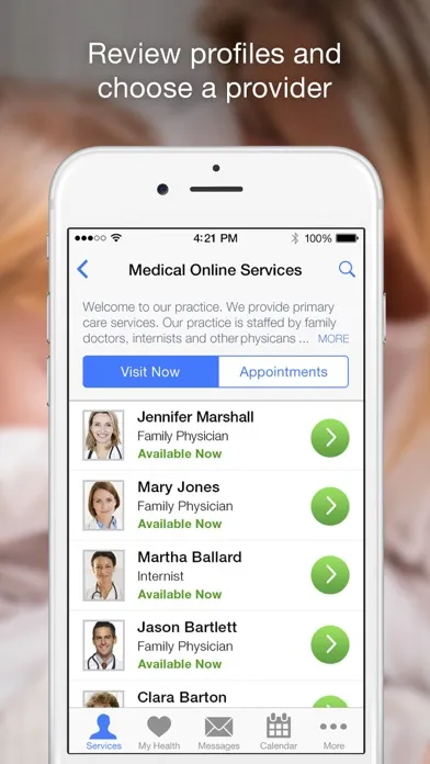 Скриншоты Connect Care: 24/7 Urgent Care