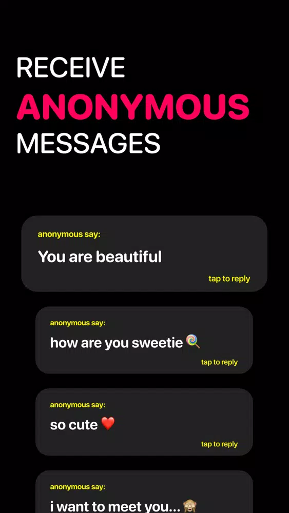 Intext - Anonymous Q&A Ekran Görüntüleri