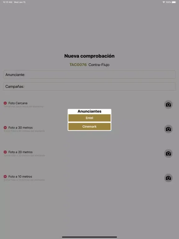 Zrzuty ekranu Publicis repOOHrt Perú iPad 