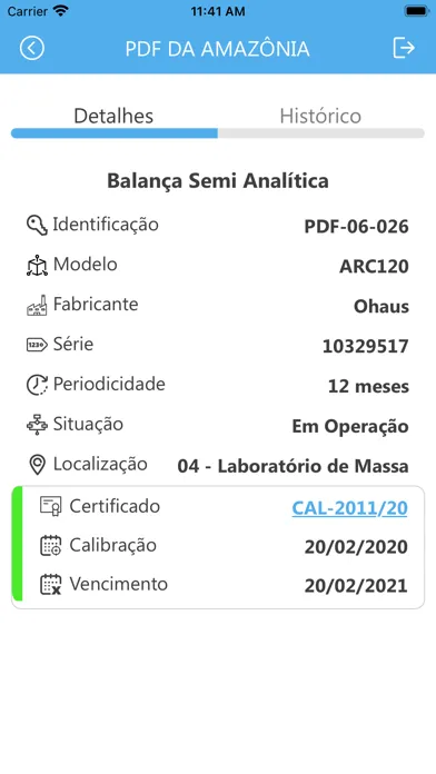 Capturas de pantalla de e-SGI Metrology