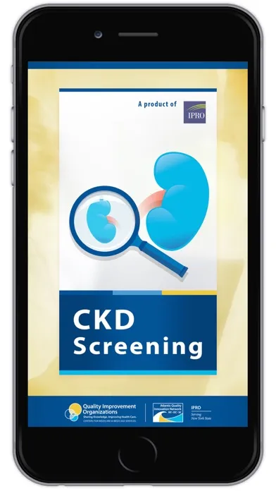 Captures d'écran de CKD - Screening