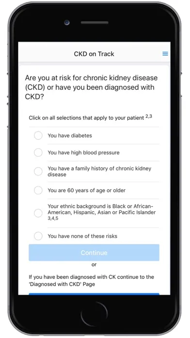 Screenshot di Kidney Choices