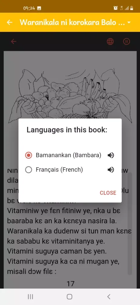 Health - French and Bambara स्क्रीनशॉट
