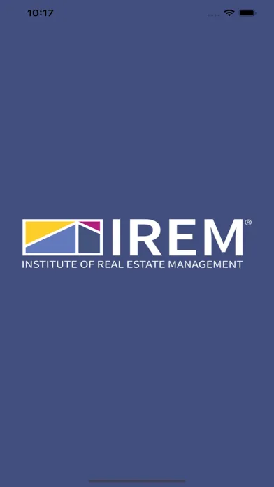 Capturas de tela do IREM Meetings and Conferences