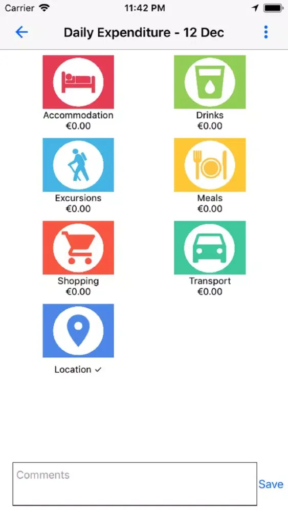 Travel Expense Ireland Screenshots