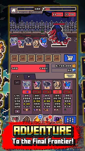 Idle Monster Frontier - team r سکرین شاٹس