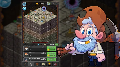 Captures d'écran de Tap Tap Dig: Idle Clicker Game