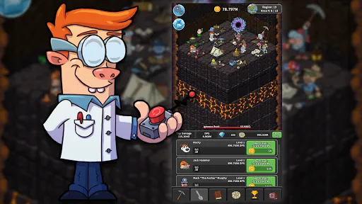 Captures d'écran de Tap Tap Dig: Idle Clicker Game
