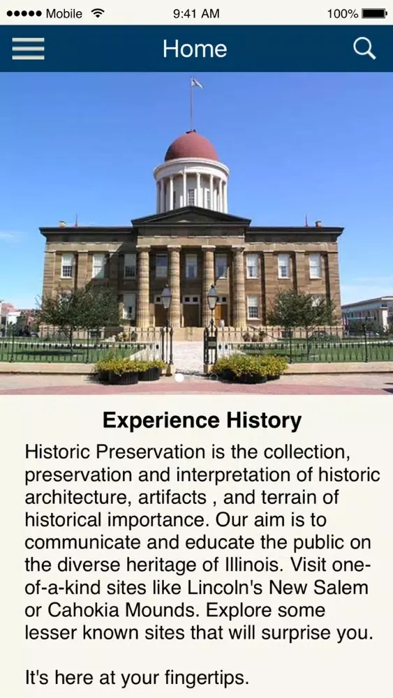 Historic Sites Of Illinois سکرین شاٹس