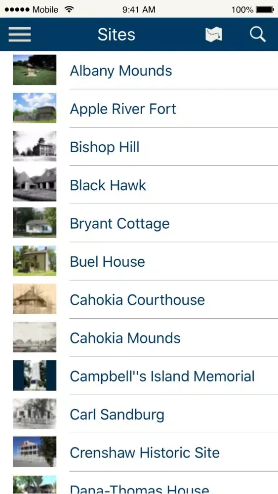 Historic Sites Of Illinois سکرین شاٹس