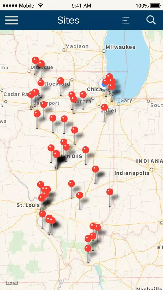 Historic Sites Of Illinois سکرین شاٹس
